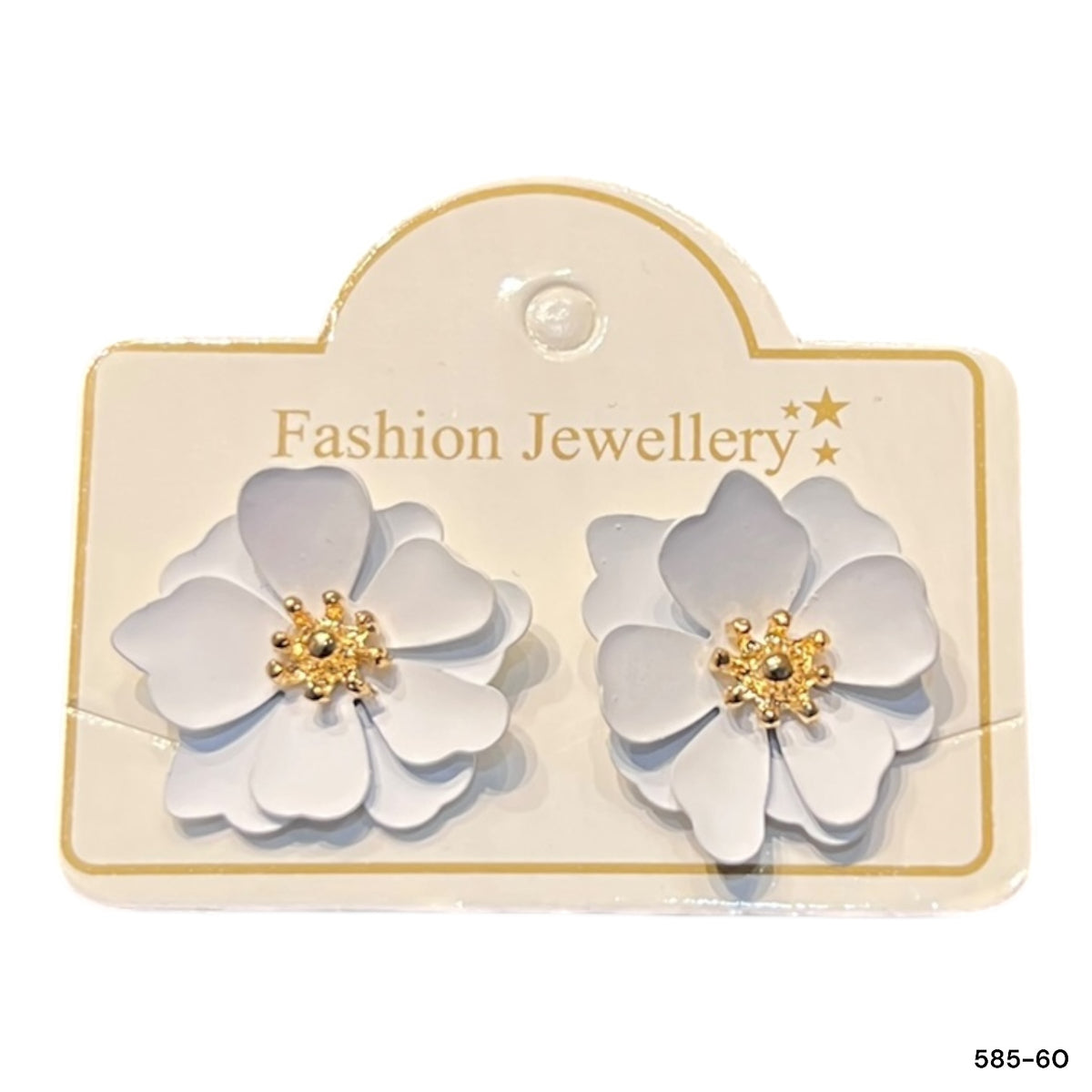 Beautiful floral ear studs