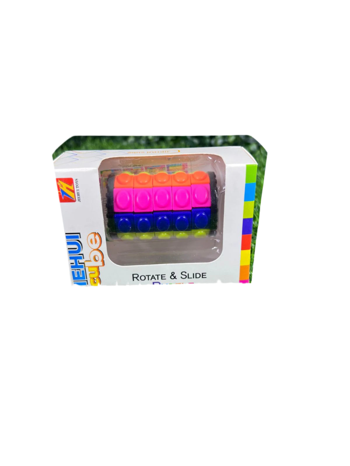3 Layers Rotate & Slide Puzzle Cylinder for Kids