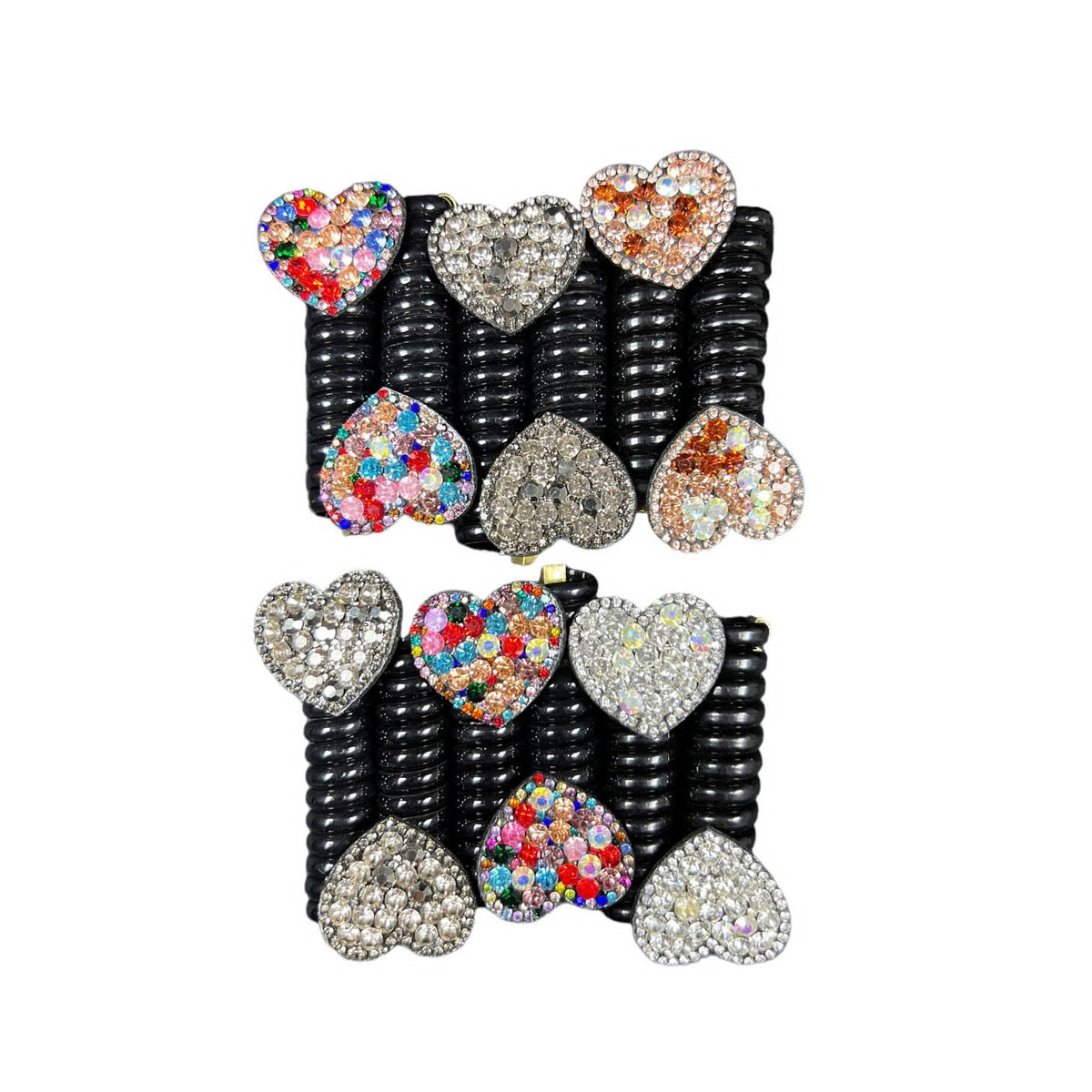 Beautiful spiral pony ties for girls S5