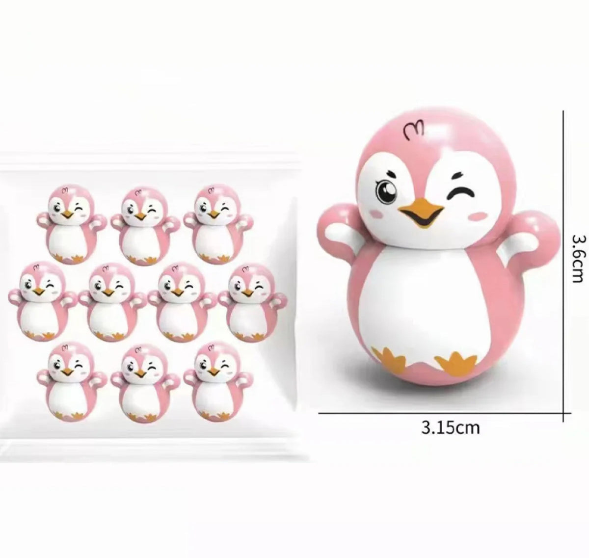 10 Pcs |Tumbler toys for kids crawl learning
