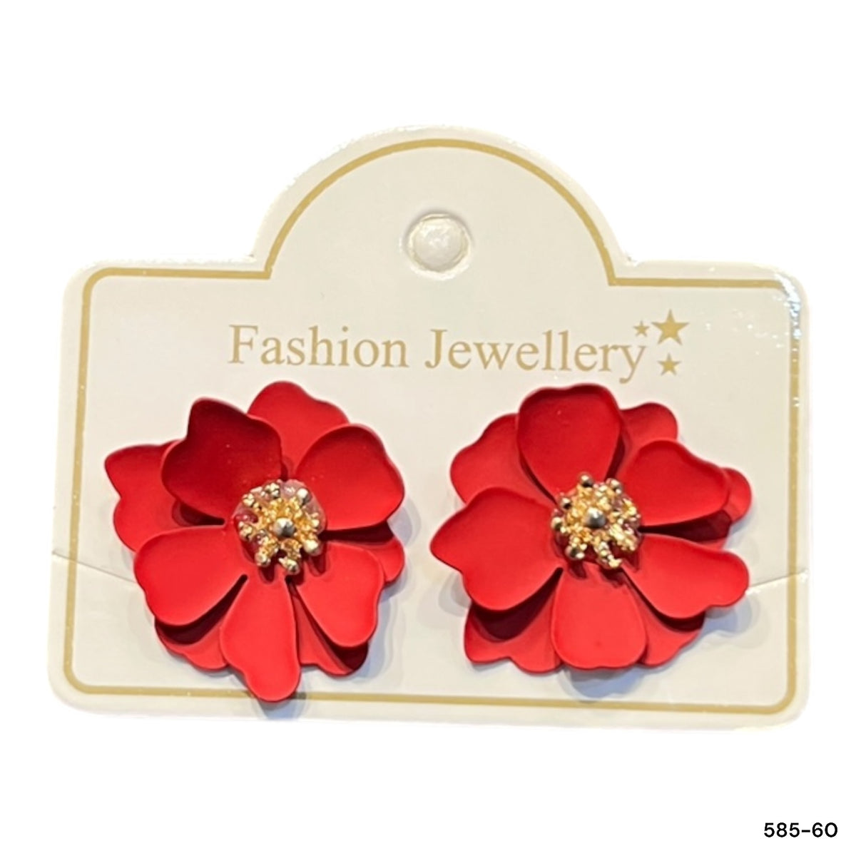 Beautiful floral ear studs