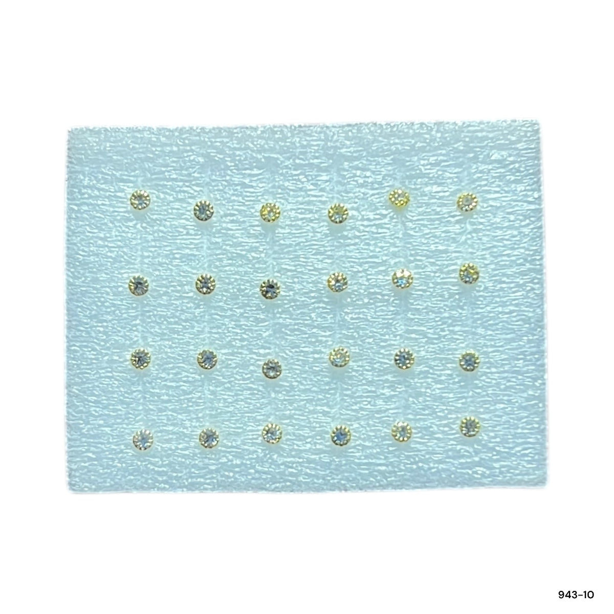 24 Mini Nose Pin with Zircon for Girls