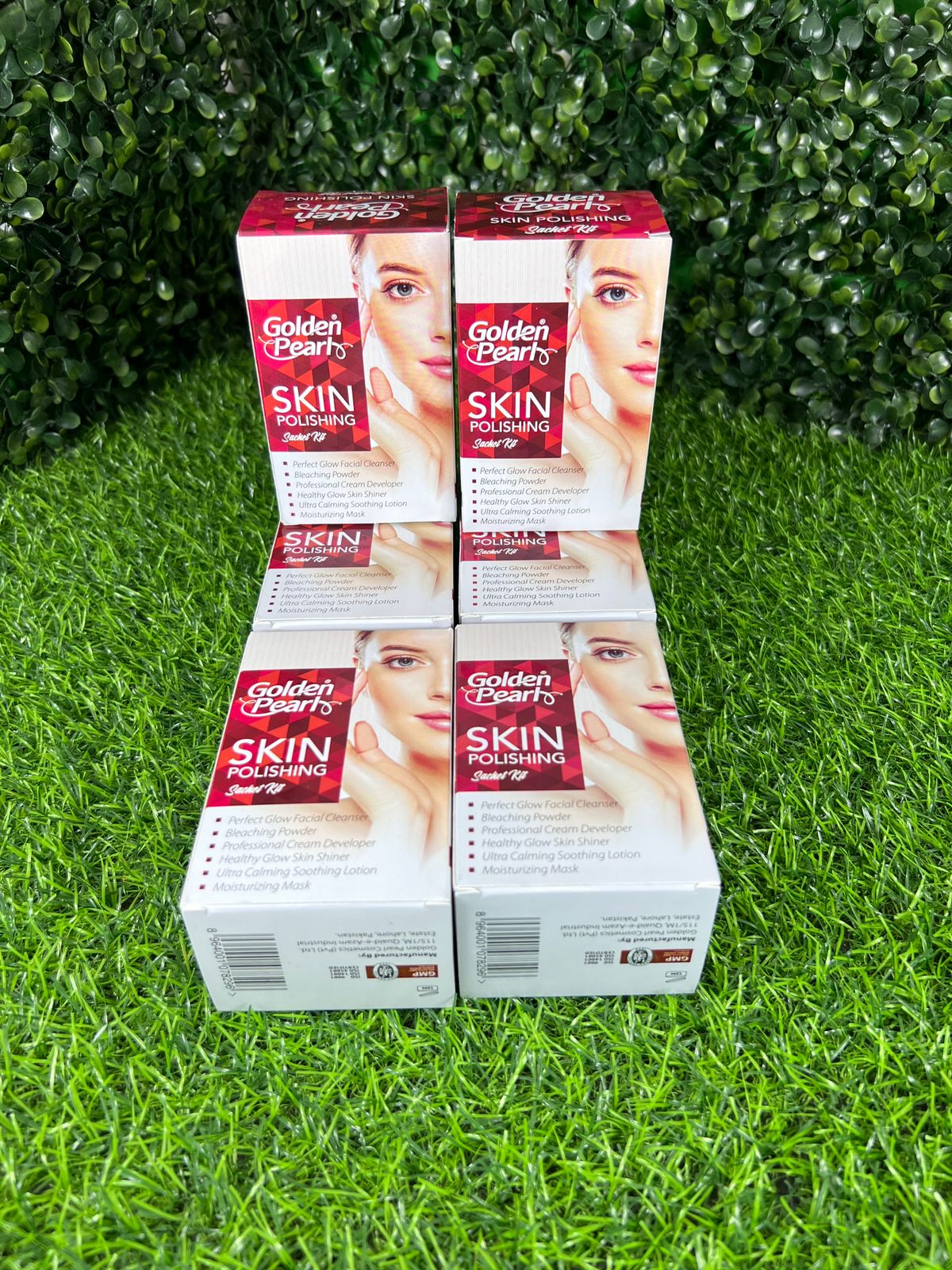 Golden Pearl Skin Polish Sachet Kit