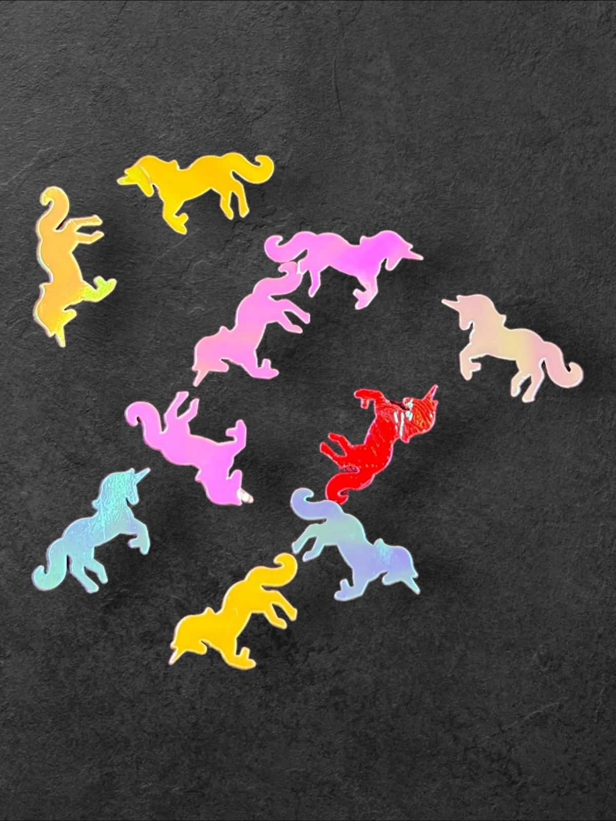 Confetti fine art, unicorn, stars and bow tie