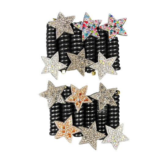 Beautiful spiral pony ties for girls S4