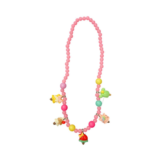 Kids Ice Cream & Fruit Beaded Necklace