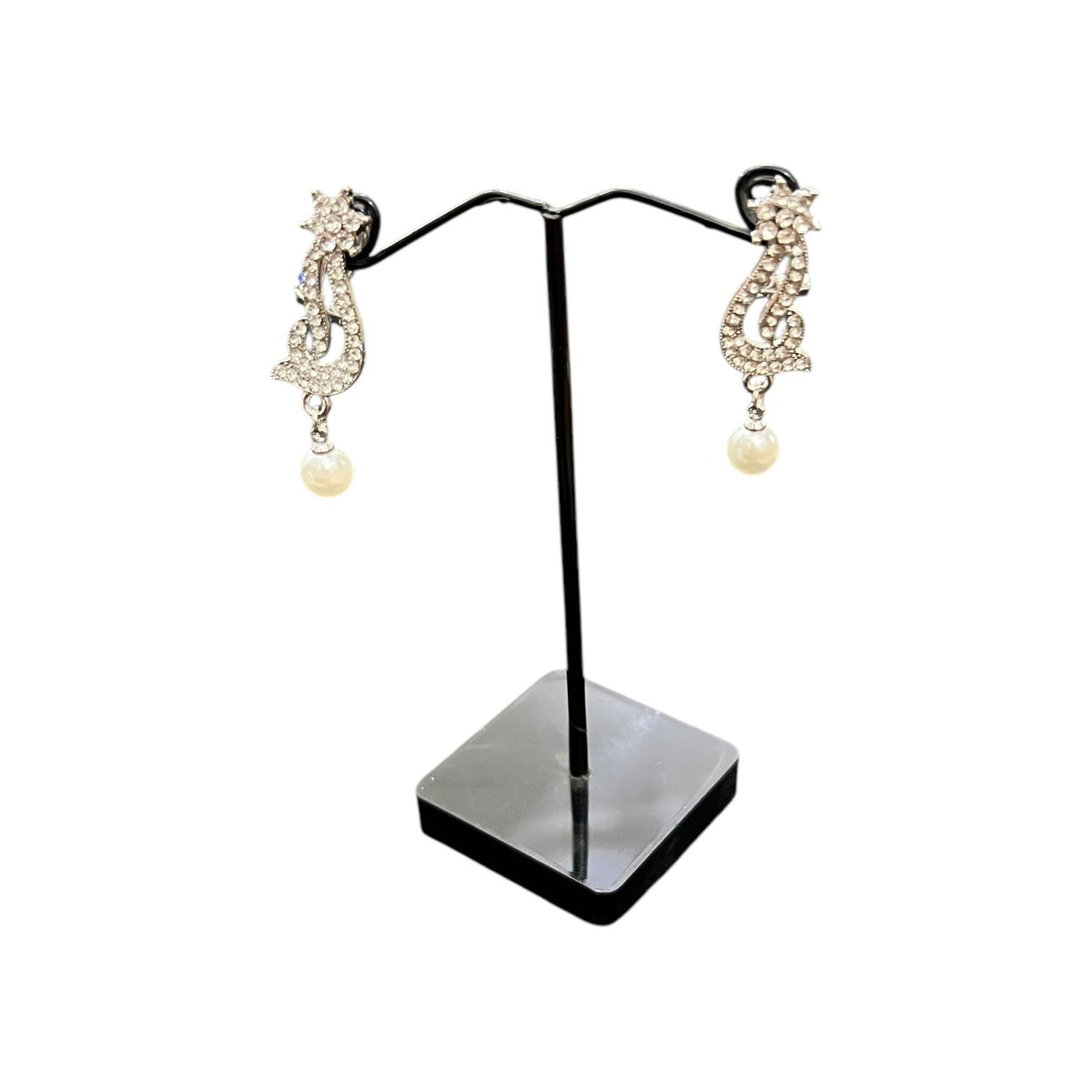 Stylish Fancy Earrings with Pearl Drop