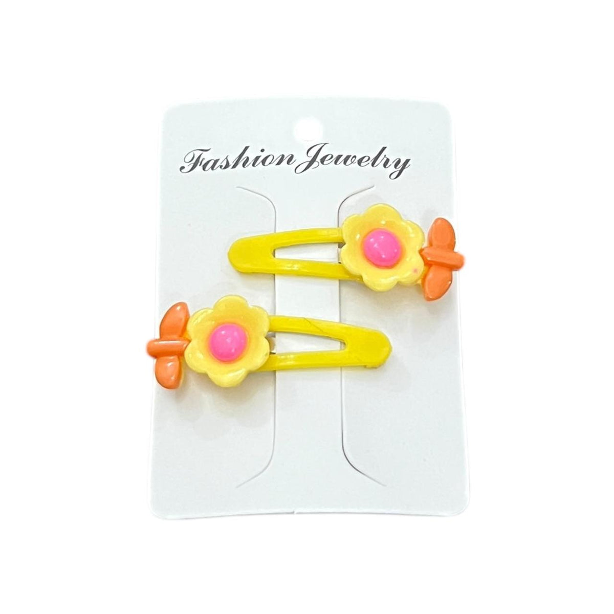 Kids’ Flower Hair Clips Set – Colorful Hair Accessories at Wholesale Prices
