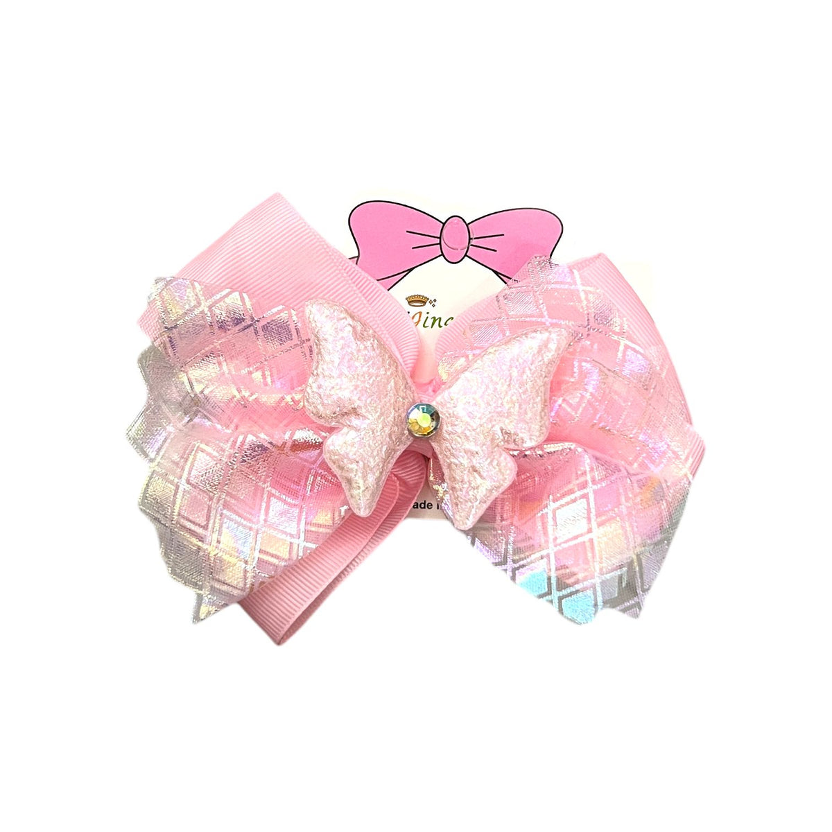 Butterfly Hair Bow Clips for Girls – Glitter Design | Kids Hair Accessories at Wholesale Prices